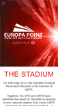 Mobile Screenshot of europapointstadium.com